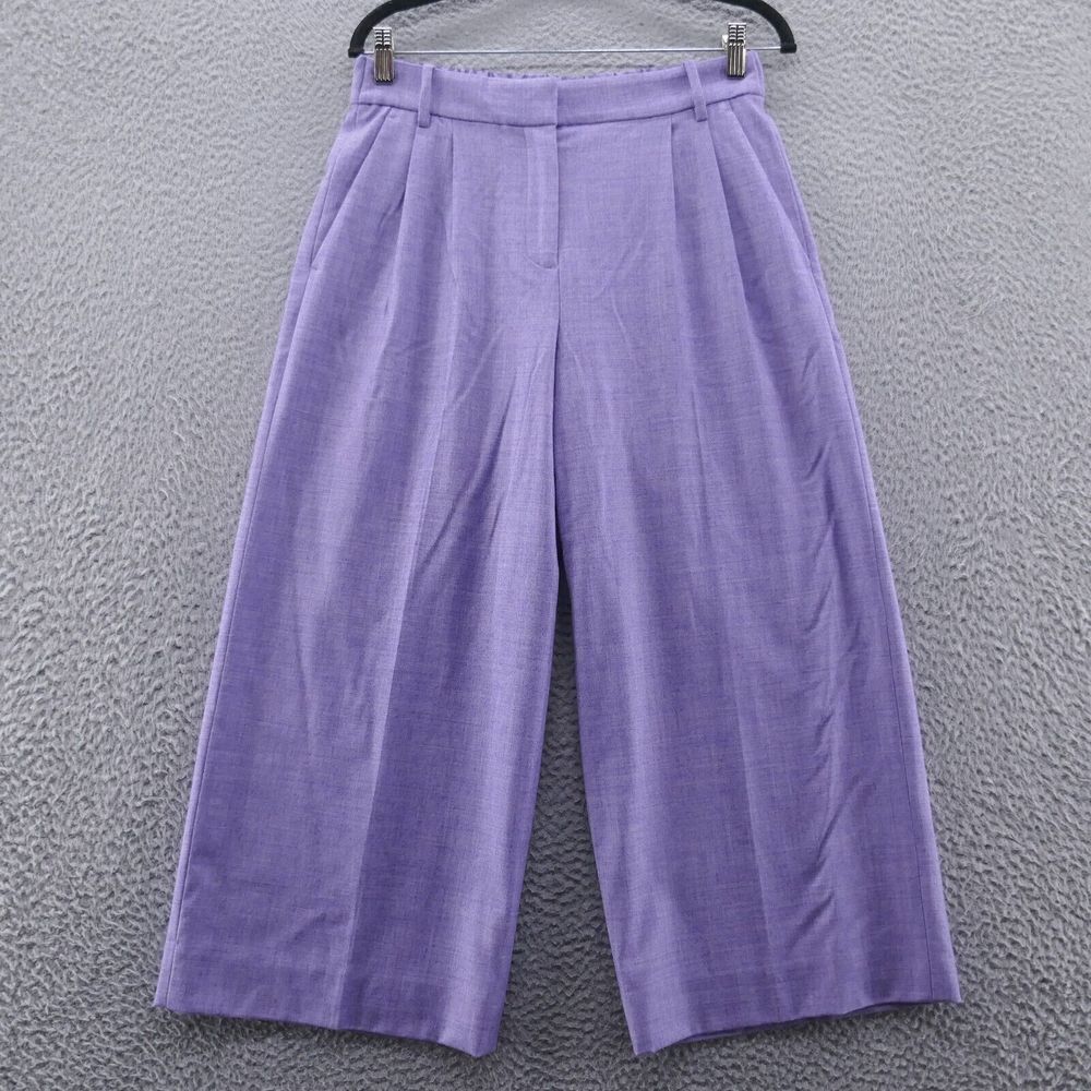 Wide Leg Lavender Pants